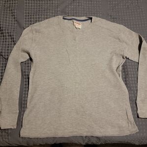 Wrangler Waffle Long sleeve, medium, gray